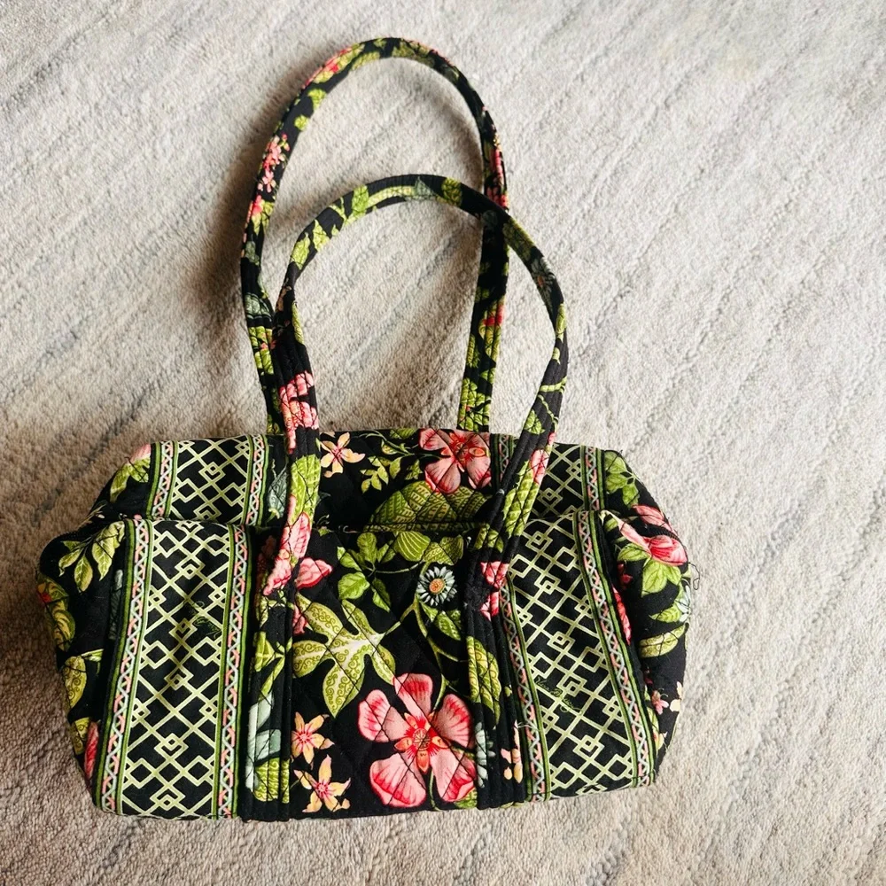 Vera Bradley Retired Botanica Small Duffel Bag - Picture 2 of 7